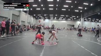 55 lbs Semifinal - Zane Enriquez, Takedown Elite vs Darian Hernandez, FL Scorpions Wrestling Club