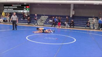 106 lbs 7th Place Match - Elijah Candanosa, Klein vs Erik Swartz, Lincoln Southwest