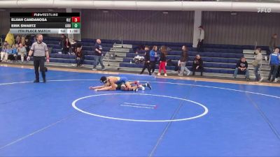 106 lbs 7th Place Match - Elijah Candanosa, Klein vs Erik Swartz, Lincoln Southwest