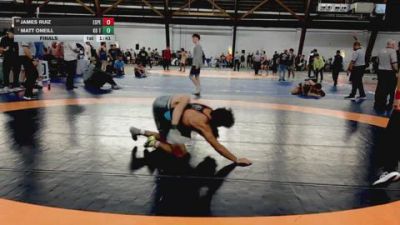 145 lbs Final - James Ruiz, Esperanza High School vs Matt Oneill, KD Training Center