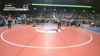 4A-144 lbs Semifinal - Tel Parry, Star Valley vs Rylee Browen, Thunder Basin High School