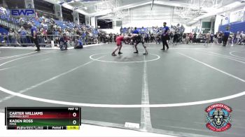 120 lbs Cons. Semi - Kaden Ross, Piper vs Carter Williams, Nebraska Boyz