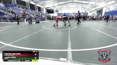 120 lbs Cons. Semi - Kaden Ross, Piper vs Carter Williams, Nebraska Boyz