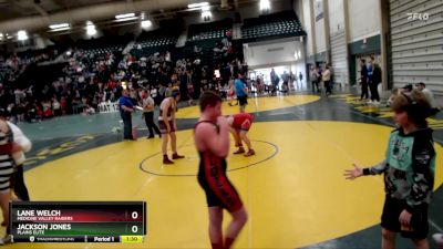 160 lbs Round 3 - Lane Welch, Medicine Valley Raiders vs Jackson Jones, Plains Elite