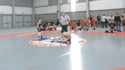 56 lbs Cons. Rd Of 16 - Sean Neaga, Askeo International Mat Club vs Jackson Caldwell, No Limits Wrestling Club