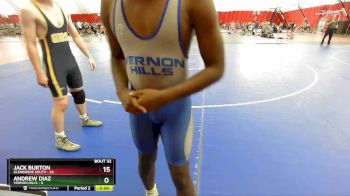 150 lbs Placement (16 Team) - John Palmer, Glenbrook South vs JORDAN MANU, Vernon Hills