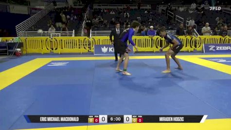 Eric Michael MacDonald vs Miraden Hodzic 2025 Pan IBJJF Jiu-Jitsu No-Gi Championship