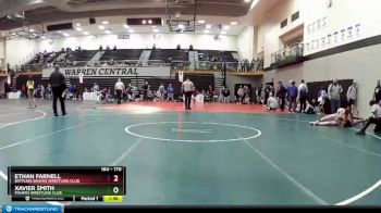 170 lbs Semifinal - Xavier Smith, Fishers Wrestling Club vs Ethan Farnell, Battling Braves Wrestling Club