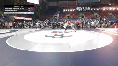 150 lbs Champ. Rd Of 128 - James Newton-Busalacchi, CA vs Ayden Jenkins, NJ
