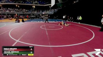 5A 126 lbs Champ. Round 1 - Michael Brennan, Frisco Wakeland vs Paolo Miranda, Mission Sharyland