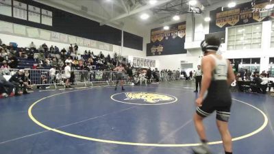 138 lbs Champ. Round 2 - Edrick Hinckley, Yucaipa vs Isaac Roman, Mayfair