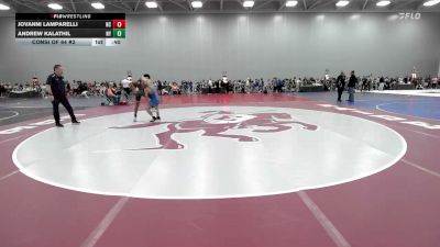 113 lbs Consi Of 64 #2 - Jovanni Lamparelli, NC vs Andrew Kalathil, NY
