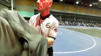 190 lbs Cons. Round 7 - Luke Hanna, Junipero Serra vs Jacob Hall, White Pine