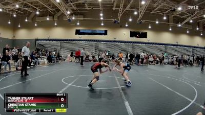 100 lbs Round 1 (8 Team) - Christian Stamis, BTWC vs Tanner Stuart, Brawler Elite