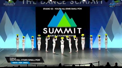 Studio 22 - Youth All Stars Small Pom [2025 Youth - Pom - Small Finals] 2025 The Dance Summit