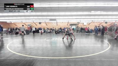 135 lbs Consi Of 8 #1 - Link Vermilya, Canton vs Nicholas Woodcock, Corning