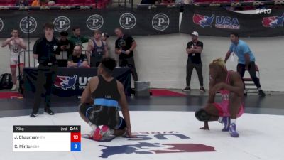 79 kg Rnd Of 16 - Jordan Chapman, New Jersey vs Christopher Minto, Nebraska Wrestling Training Center