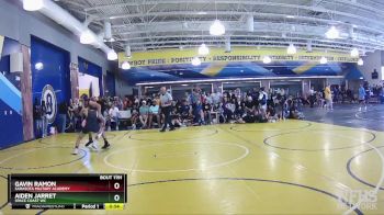 120 lbs Cons. Round 1 - Gavin Ramon, Sarasota Military Academy vs Aiden Jarret, Space Coast WC
