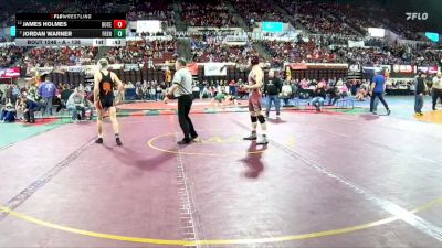 A - 138 lbs Cons. Round 2 - Jordan Warner, Frenchtown vs James Holmes, Butte Central