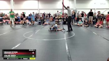 56 lbs Round 4 (6 Team) - Colvin Smith, U2 Upstate Uprising vs Graham Dyson, Revolution Elite