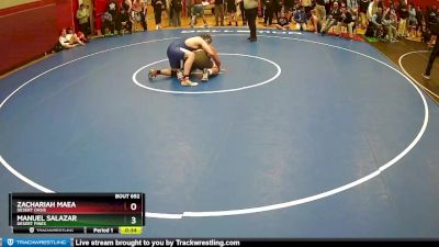 285 lbs Cons. Round 4 - Manuel Salazar, Desert Pines vs Zachariah Maea, Desert Oasis