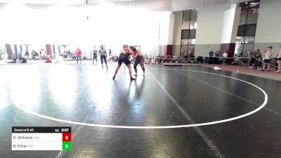 285 lbs Consi Of 8 #1 - Oscar Williams, Maryland vs Brody Kline, Franklin & Marshall