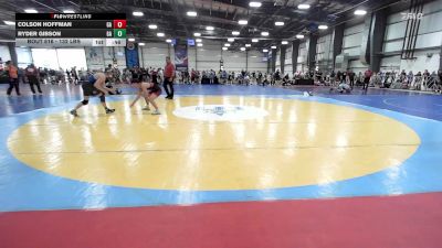 132 lbs Consi Of 8 #2 - Colson Hoffman, GA vs Ryder Gibson, GA