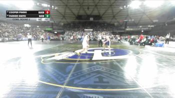 Boys 1B/2B 175 Cons. Round 2 - Cooper Pinski, Manson vs Parker Smith, Naselle Jr/Sr