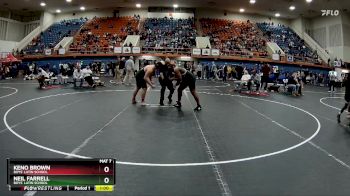 215 lbs Cons. Semi - Keno Brown, Boys` Latin School vs Neil Farrell, Boys` Latin School