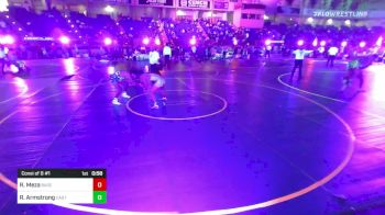 120 lbs Consi Of 8 #1 - Robert Meza, Basement Brawlers vs Ryan Armstrong, Eastside United