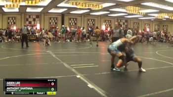 138 lbs Finals (8 Team) - Aiden Lee, BlueWave 3 vs Anthony Santana, BlueWave 2