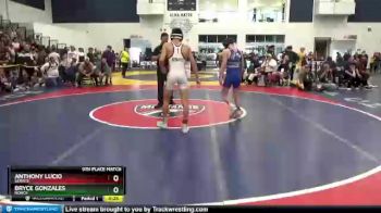 113 lbs 9th Place Match - Anthony Lucio, Servite vs Bryce Gonzales, Norco