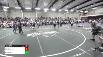 66 lbs Final - Isaac 'the Hammer' Ortega, Desert Dogs WC vs Messias Sena, Top Notch