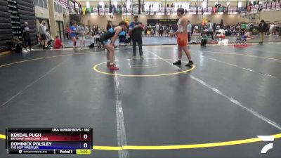 182 lbs Quarterfinal - Kendal Pugh, Big Game Wrestling Club vs Dominick Polsley, The Best Wrestler