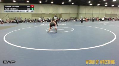 110 lbs Quarterfinal - Javonni Escobar, Untouchables 14U Purple vs Albie Cigarroa, MF Dynasty