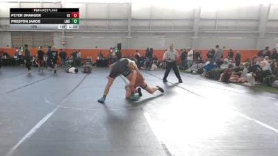 175 lbs Quarterfinals (8 Team) - Peter Dranger, Kardiac Kidz vs Preston Jaros, Lake WC