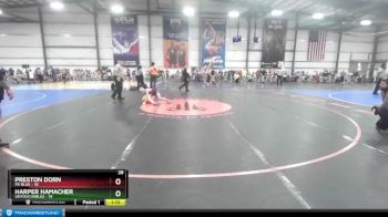84 lbs Rd# 5- 3:45pm Friday Final Pool - Preston Dorn, PA Blue vs Harper Hamacher, Untouchables