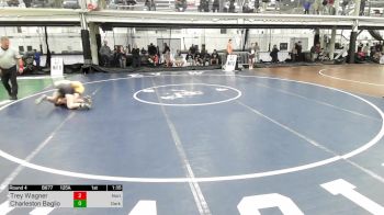 125A lbs Quarterfinal - Trey Wagner, Northampton vs Charleston Baglio, Darkhorse