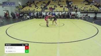 130 lbs Rr Rnd 1 - Mariah Ahmed, Owasso Girls HS vs Adyson (Ady) Lewis, Ardmore Girls HS