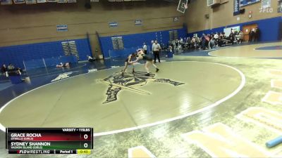 115lbs Cons. Round 6 - Grace Rocha, Othello (Girls) vs Sydney Shannon, Vashon Island (Girls)