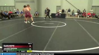 285 lbs Round 1 (8 Team) - Elijah Novak, Minnesota Gold vs Hayden Simpson, Oklahoma Blue