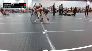 157 lbs Round 3 (4 Team) - Eli Goodin, Blackman Wrestling Club vs Wesley Thomas, Croatan