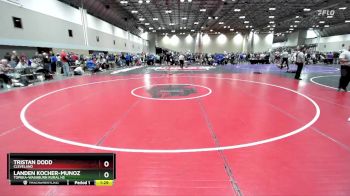 138 lbs Champ. Round 1 - Landen Kocher-munoz, Topeka-Washburn Rural HS vs Tristan Dodd, Cleveland