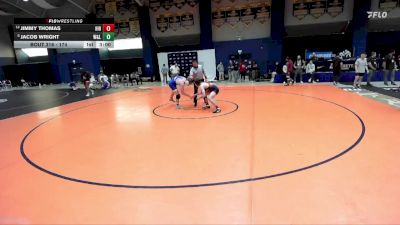 174 lbs Cons. Round 2 - Jacob Wright, Washington & Lee vs Jimmy Thomas, Hiram College