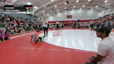 41-44 lbs Round 2 - Elias Rios, Greeley Metro WC vs Romi Villalobos, HRA