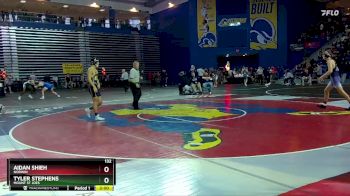 132 lbs Prelim - Aidan Shieh, Norwin vs Tyler Stephens, Mount St Joes