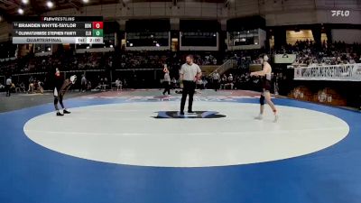 120-4A/3A Quarterfinal - Oluwatunmise Stephen Faniyi, Eleanor Roosevelt vs Branden Whyte-Taylor, Broadneck