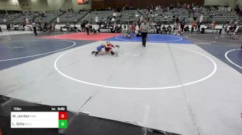 70 lbs 3rd Place - Wyatt Jordan, Ravage WC vs Landyn Stills, Relentless