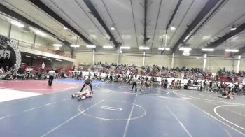 95 lbs Quarterfinal - Austin Urioste, NM Bad Boyz vs Kael Gritz, Dove Creek