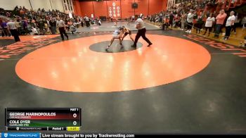 106 lbs Cons. Semi - George Marinopoulos, Chicago (MARIST) vs Cole Dyer, CLEVELAND (TN)